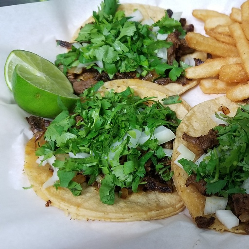 3 Tacos (Steak or Chicken)