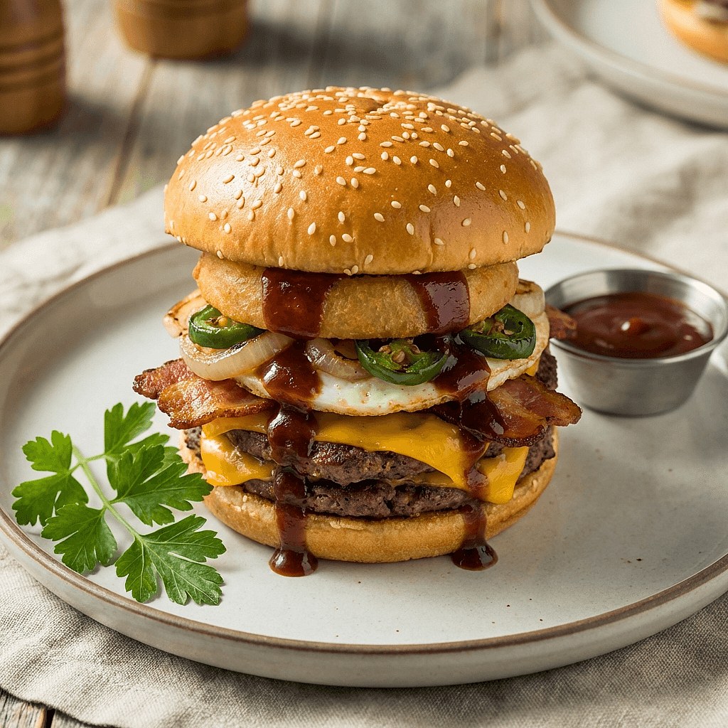 Tim Tims Signature Burger
